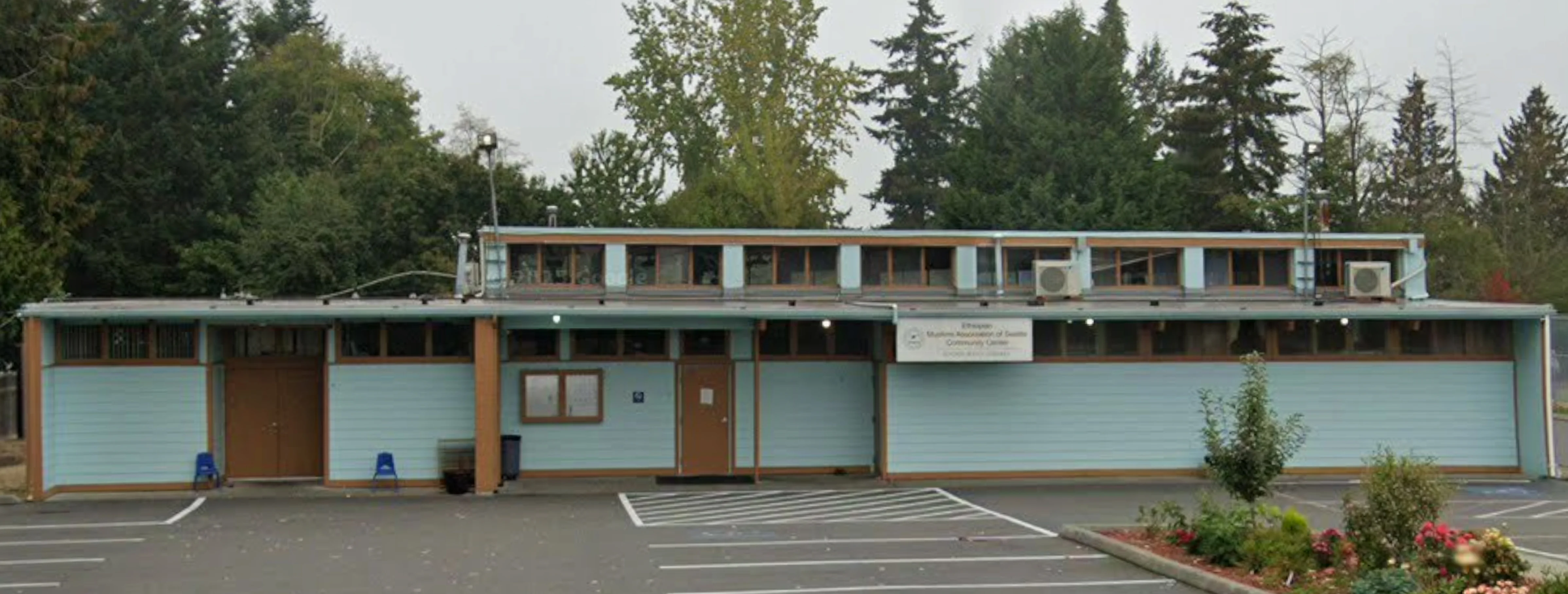 Exterior view of Ethiopian Muslims Association of Seattle SeaTac building